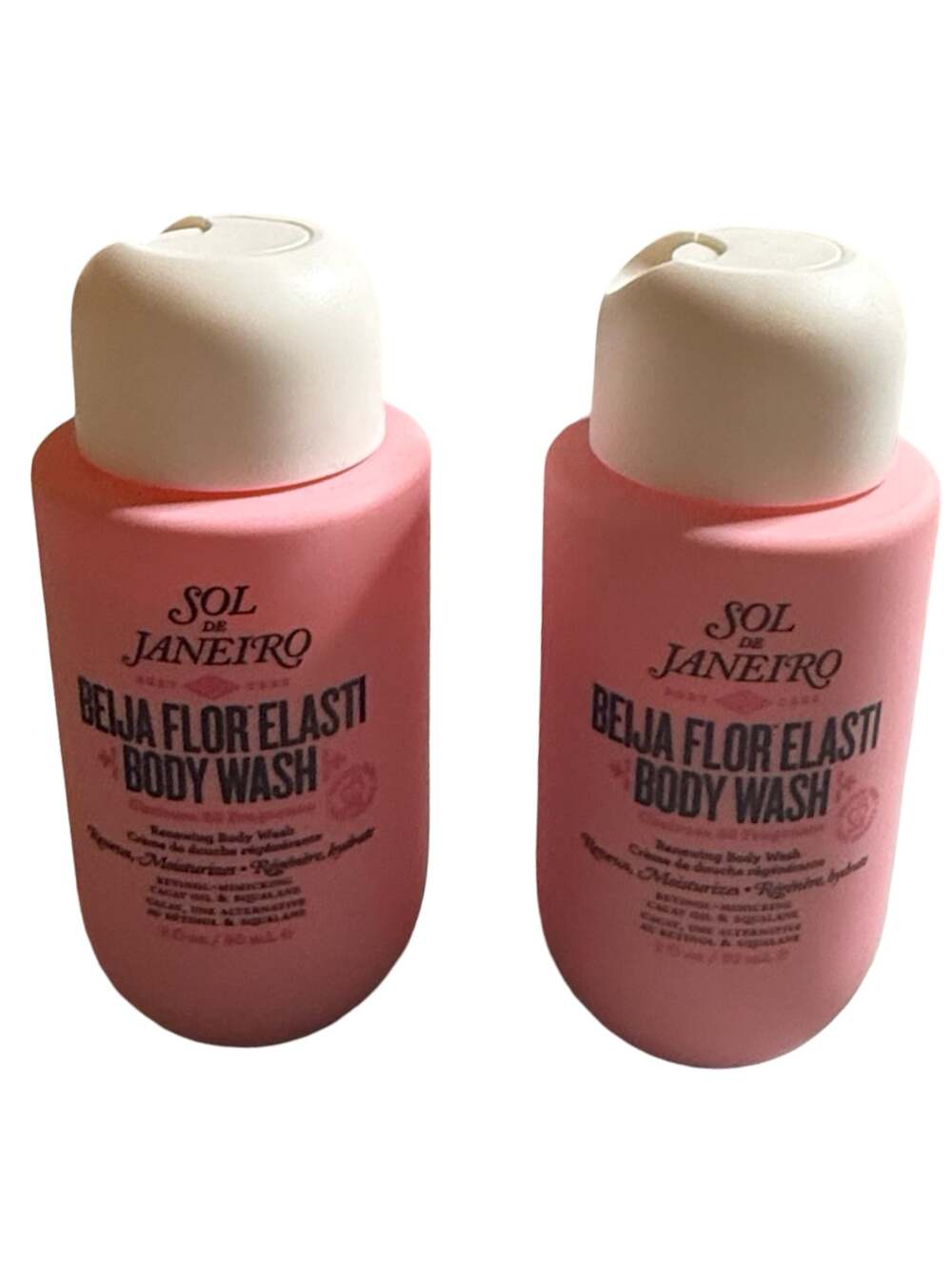 Set of 2: Sol de Janeiro Beija Flor Elasti-Body Wash 3oz Duopack